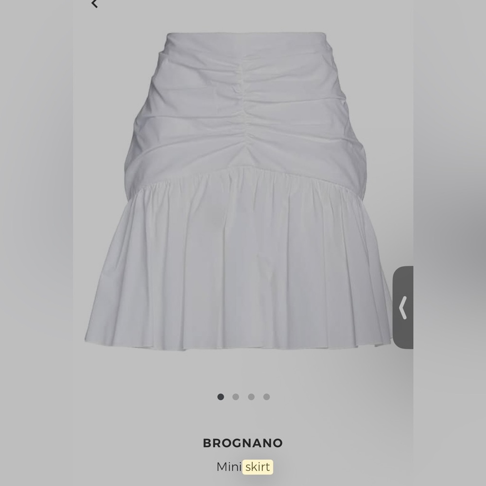 Yoox Brognano Skirt retail $430 nwt